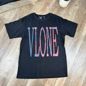 Vlone Staple Classic Red and Black OG T Shirt